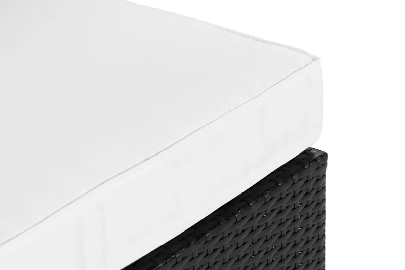 Bahamas Venstredel 140 cm - Sort - Havemøbler - Loungemøbler - Moduler