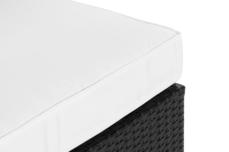 Bahamas Venstredel 140 cm - Sort - Havemøbler - Loungemøbler - Moduler