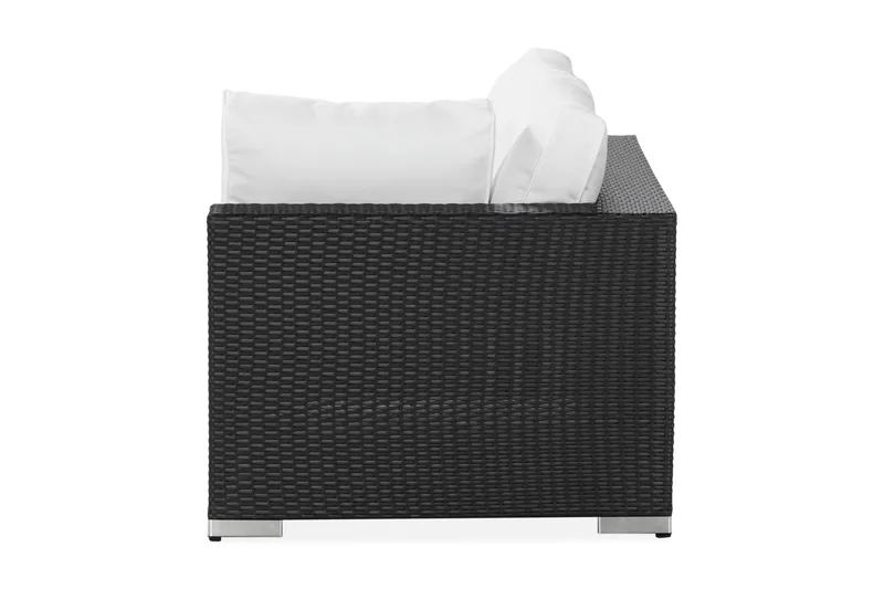 Bahamas Venstredel 140 cm - Sort - Havemøbler - Loungemøbler - Moduler