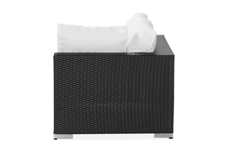 Bahamas Venstredel 140 cm - Sort - Havemøbler - Loungemøbler - Moduler