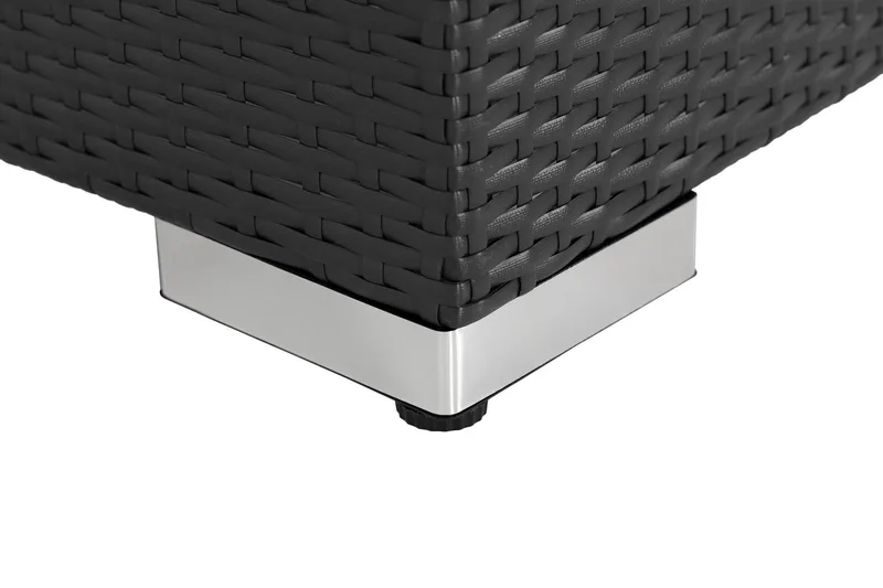 Bahamas Venstredel 140 cm - Sort - Havemøbler - Loungemøbler - Moduler