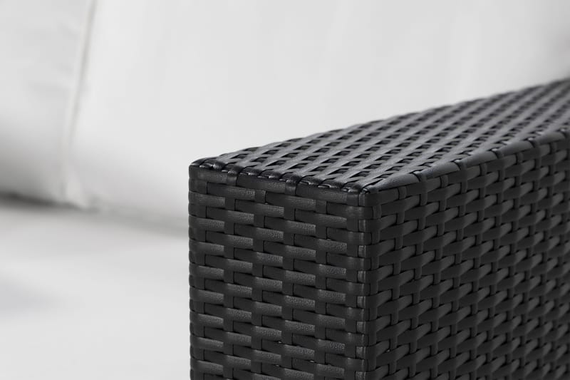 Bahamas Venstredel 140 cm - Sort - Havemøbler - Loungemøbler - Moduler