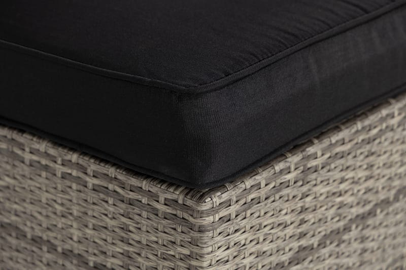 Bahamas Venstremodul 140 cm - Grå - Havemøbler - Loungemøbler - Moduler
