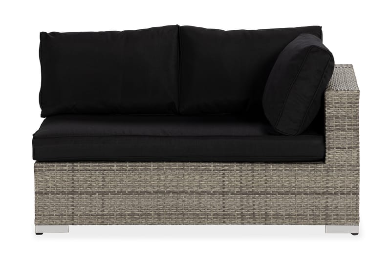 Bahamas Venstremodul 140 cm - Grå - Havemøbler - Loungemøbler - Moduler