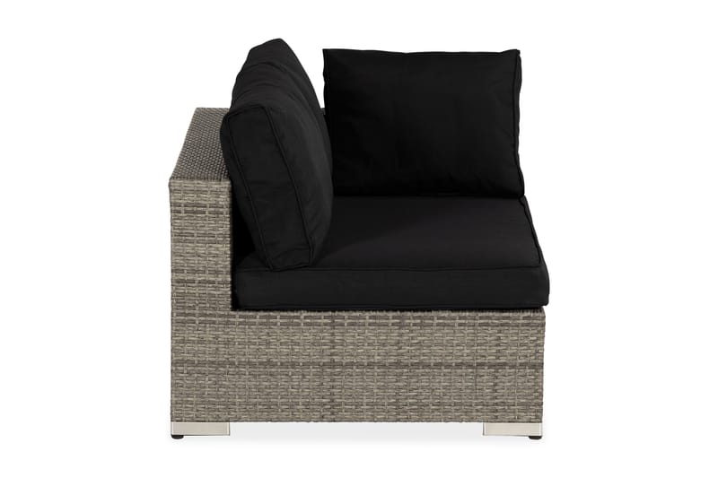 Bahamas Venstremodul 140 cm - Grå - Havemøbler - Loungemøbler - Moduler