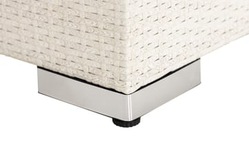 Bahamas Venstremodul 140 cm - Hvid - Havemøbler - Loungemøbler - Moduler