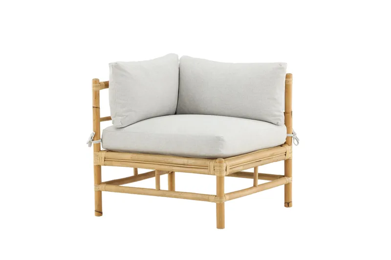 Cane Hjørnemodul - Beige - Havemøbler - Loungemøbler - Moduler - Hjørnemodul havesofa