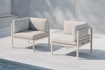 Copacabana hjørnemodul 74 cm udendørs - Beige - Havemøbler - Loungemøbler - Moduler - Hjørnemodul havesofa