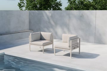 Copacabana hjørnemodul 74 cm udendørs - Beige - Havemøbler - Loungemøbler - Moduler - Hjørnemodul havesofa