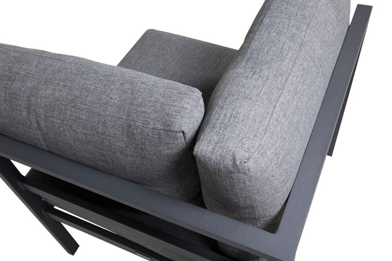 Copacabana hjørnemodul 74 cm udendørs - Sort - Havemøbler - Loungemøbler - Moduler - Hjørnemodul havesofa