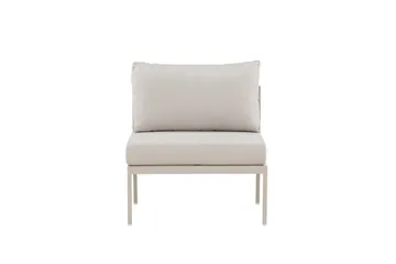 Copacabana midtermodul 70 cm udendørs - Beige - Havemøbler - Loungemøbler - Moduler