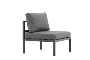 Copacabana midtermodul 70 cm udendørs - Sort - Havemøbler - Loungemøbler - Moduler