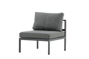 Copacabana midtermodul 70 cm udendørs - Sort - Havemøbler - Loungemøbler - Moduler