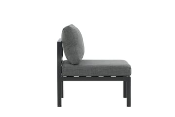 Copacabana midtermodul 70 cm udendørs - Sort - Havemøbler - Loungemøbler - Moduler