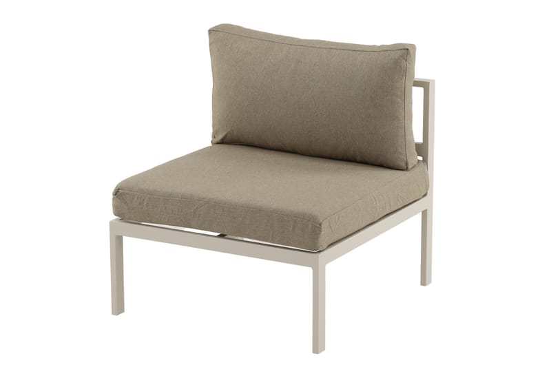 Copacabana Midtermodul Beige/Grå - Venture Home - Havemøbler - Loungemøbler - Moduler - Midtermodul havesofa