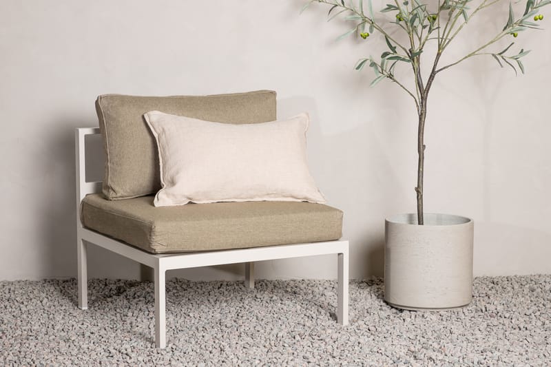 Copacabana Midtermodul Beige/Grå - Venture Home - Havemøbler - Loungemøbler - Moduler - Midtermodul havesofa