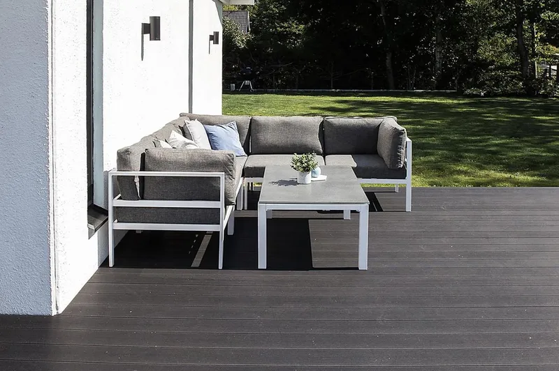 Copacabana Midtermodul - Hvid - Havemøbler - Loungemøbler - Moduler - Midtermodul havesofa