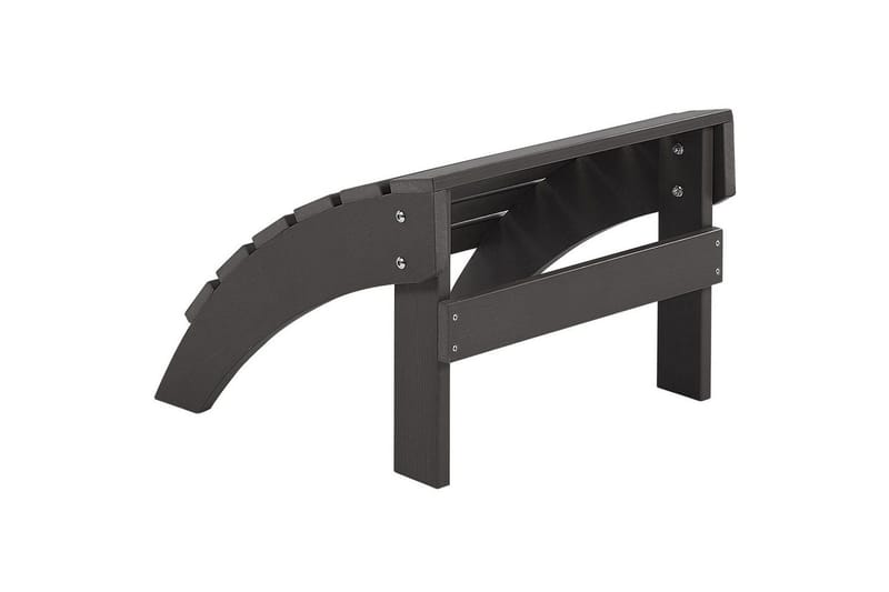 Fotstöd Beliani Adirondack Blå Dark grey - Havemøbler - Loungemøbler - Moduler - Skamler & puffer