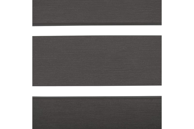 Fotstöd Beliani Adirondack Blå Dark grey - Havemøbler - Loungemøbler - Moduler - Skamler & puffer