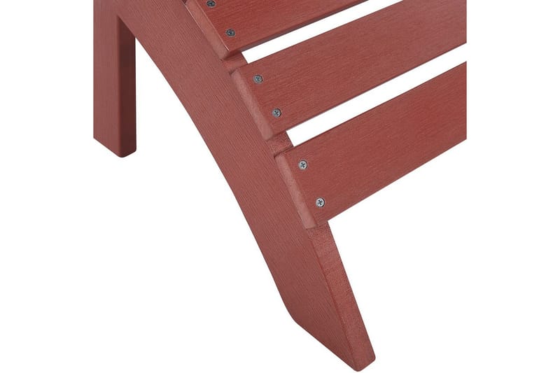 Fotstöd Beliani Adirondack Blå Red - Havemøbler - Loungemøbler - Moduler - Skamler & puffer