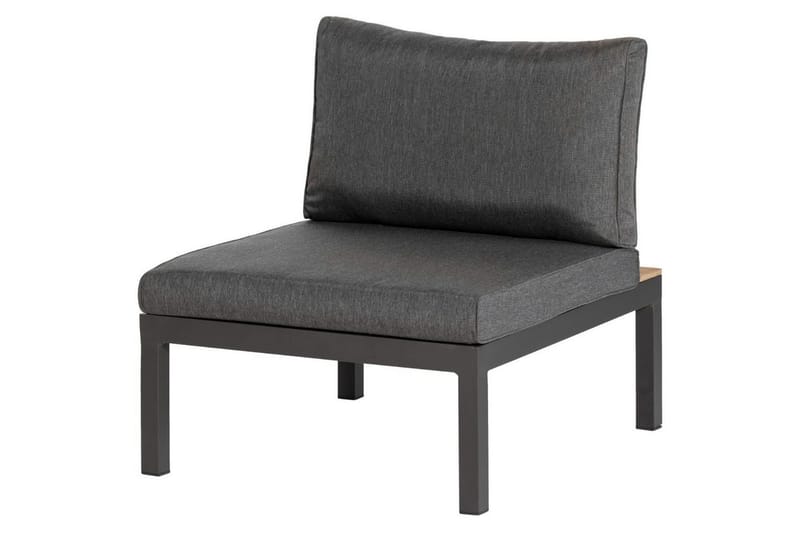 Haveloungemøbel La Vida - Antracit - Havemøbler - Loungemøbler - Moduler - Midtermodul havesofa