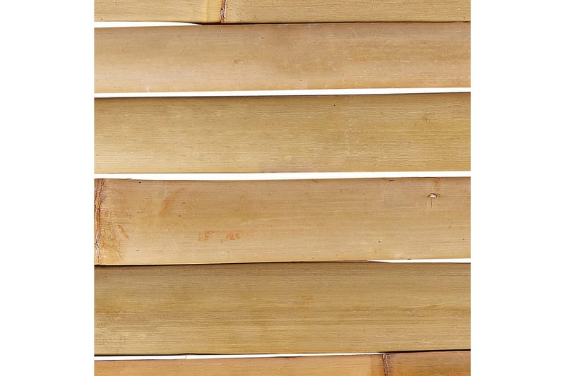 Havestolfodskammel Cerreto Hvid/lyst træ - Hvid/lyst træ - Havemøbler - Loungemøbler - Moduler - Skamler & puffer