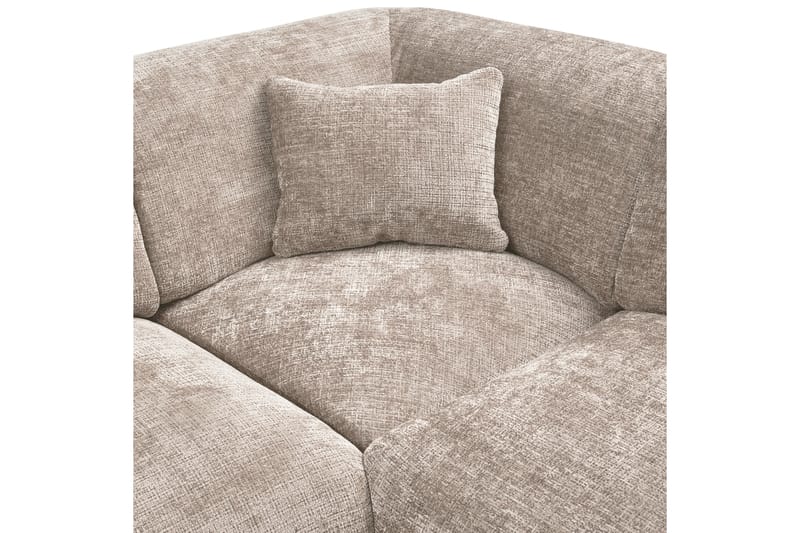 Hjørnesofa Cloud - Naturlig, Højre - Havemøbler - Loungemøbler - Moduler - Hjørnemodul havesofa