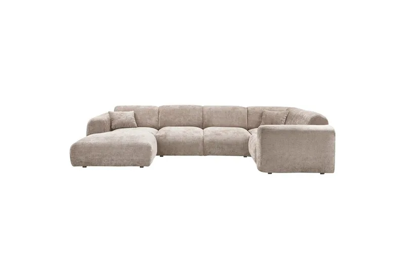 Hjørnesofa Cloud - Naturlig, Højre - Møbler - Sofaer - Hjørnesofa
