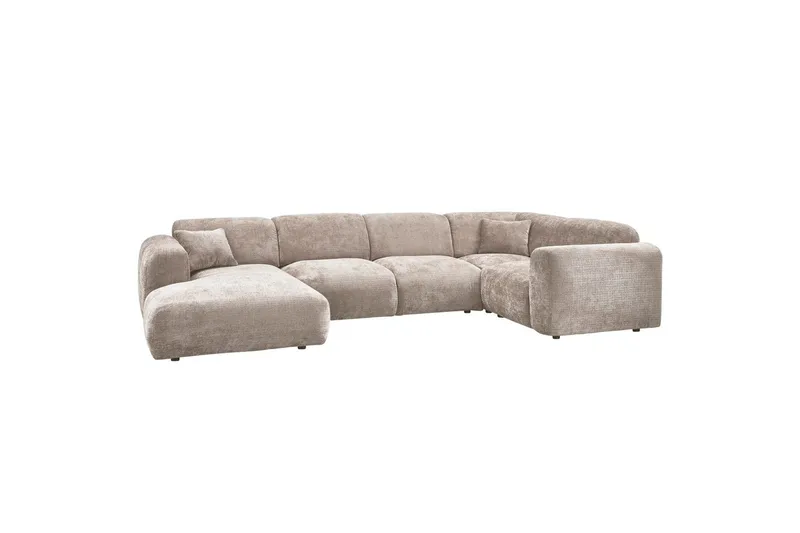 Hjørnesofa Cloud - Naturlig, Højre - Havemøbler - Loungemøbler - Moduler - Hjørnemodul havesofa