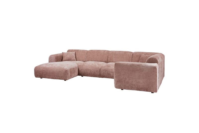 Hjørnesofa Cloud - Taupe, Højre - Møbler - Sofaer - Hjørnesofa - Hjørnesofa med chaiselong