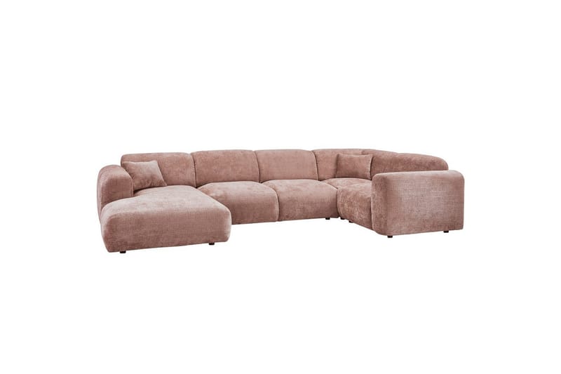 Hjørnesofa Cloud - Taupe, Højre - Møbler - Sofaer - Hjørnesofa - Hjørnesofa med chaiselong