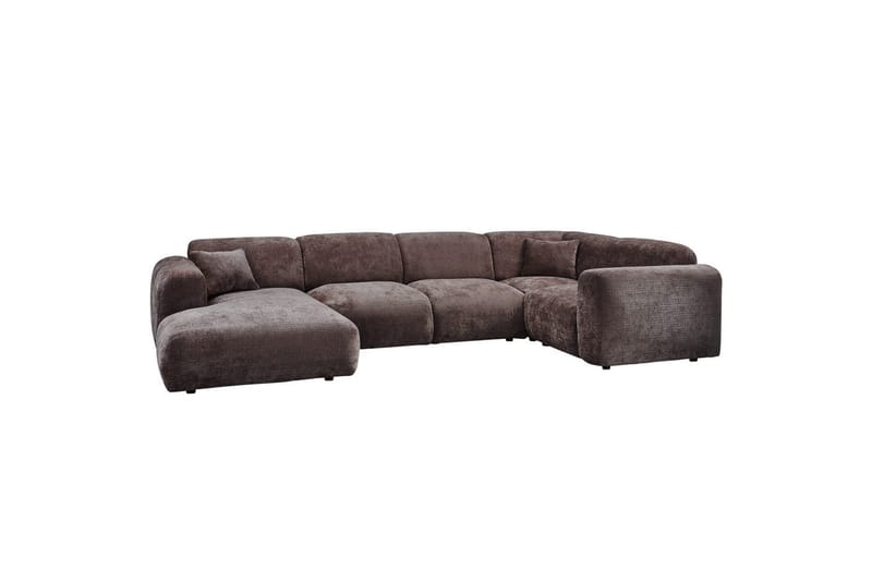 Hjørnesofa Cloud, Varm Brun, Højre