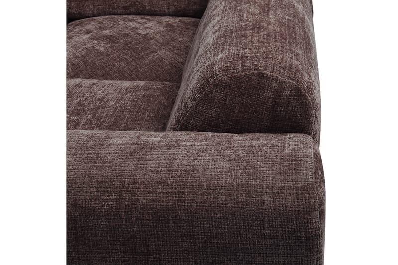 Hjørnesofa Cloud - Varm Brun, Højre - Havemøbler - Loungemøbler - Moduler - Hjørnemodul havesofa