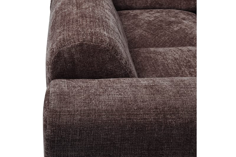 Hjørnesofa Cloud - Varm Brun, Venstre - Havemøbler - Loungemøbler - Moduler - Hjørnemodul havesofa