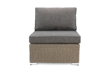 Marcus Midtermodul m Hynde - Grå - Havemøbler - Loungemøbler - Moduler - Midtermodul havesofa