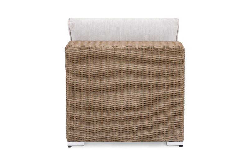 Marcus Midtermodul m Hynde - Natur - Havemøbler - Loungemøbler - Moduler - Midtermodul havesofa