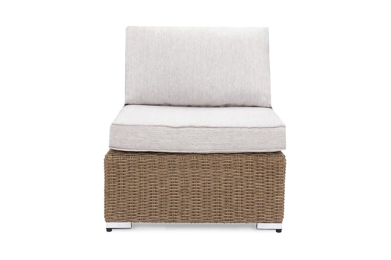 Marcus Midtermodul m Hynde - Natur - Havemøbler - Loungemøbler - Moduler - Midtermodul havesofa