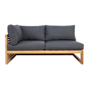 Modulsofa HOME4YOU Serenity 2-personers Højre armlæn - brun - Havemøbler - Loungemøbler - Moduler