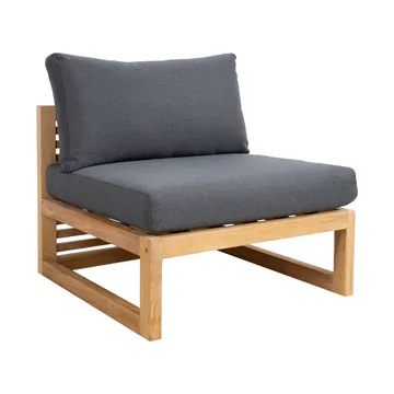 Modulsofa HOME4YOU Serenity midtermodul - Brun - Havemøbler - Loungemøbler - Moduler - Midtermodul havesofa