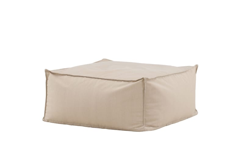 Rambo Fodpuf Udendørs - Beige - Havemøbler - Loungemøbler - Moduler - Skamler & puffer
