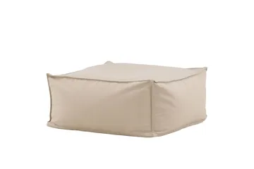 Rambo Fodpuf Udendørs - Beige - Havemøbler - Loungemøbler - Moduler - Skamler & puffer