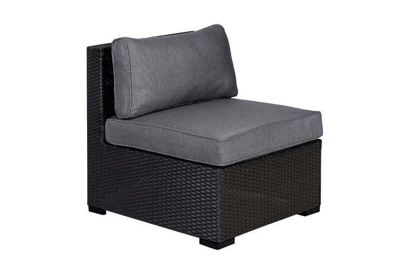 Sevilla Modulsofa 84x71xH65 cm Midtermodul Sort - Midtermodul havesofa - Moduler