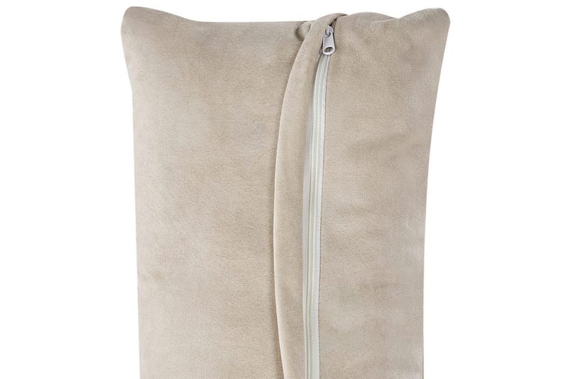 Sittpuff Beliani Hellnar Beige - Havemøbler - Loungemøbler - Moduler