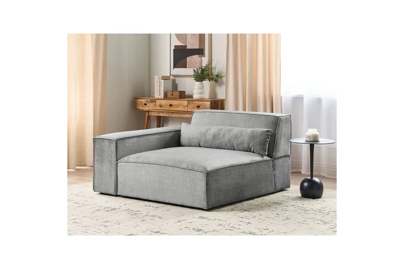 Sittsektion Beliani Hellnar Dark grey - Havemøbler - Loungemøbler - Moduler