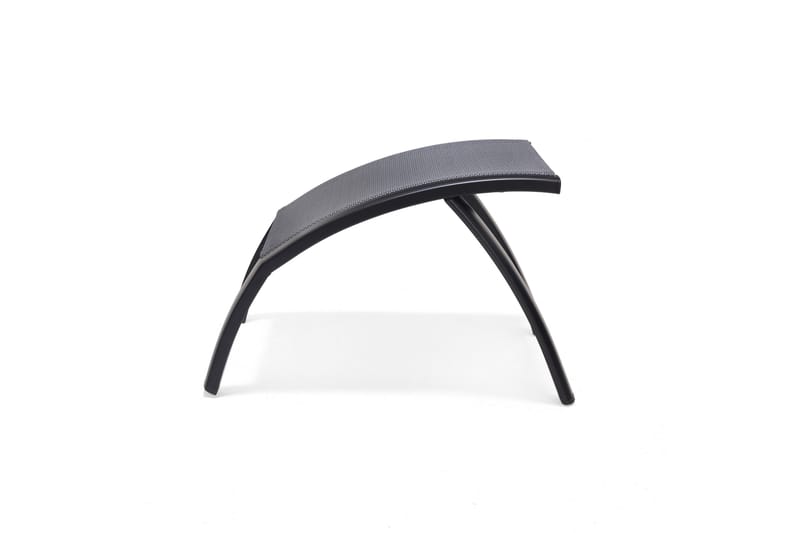 Panama Fodskammel 62x48 cm Sort - Lifestyle Garden - Havemøbler - Loungemøbler - Moduler - Skamler & puffer