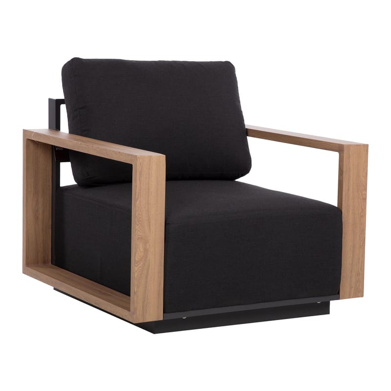 Sofamodul HOME4YOU Fuller 68x89x70,5 cm mørkegrå - mørkegrå - Havemøbler - Loungemøbler - Moduler - Midtermodul havesofa