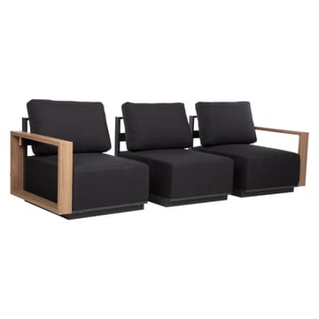 Sofamodul HOME4YOU Fuller 68x89x70,5 cm mørkegrå - Mørkegrå - Havemøbler - Loungemøbler - Moduler - Midtermodul havesofa