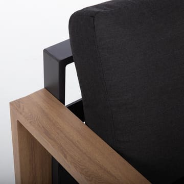 Sofamodul HOME4YOU Fuller 68x89x70,5 cm mørkegrå - Mørkegrå - Havemøbler - Loungemøbler - Moduler - Midtermodul havesofa