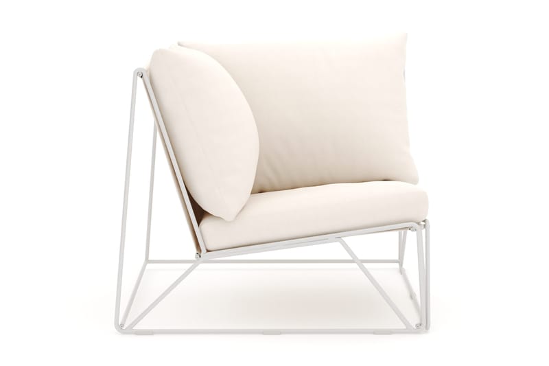 Usteryd hörn - Havemøbler - Loungemøbler - Moduler - Hjørnemodul havesofa
