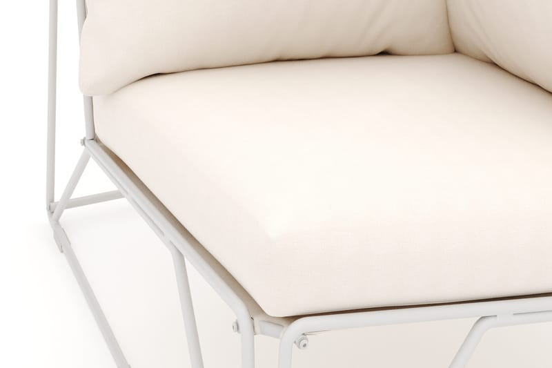 Usteryd Hjørnemodul Udendørs - Beige/Beige - Havemøbler - Loungemøbler - Moduler - Hjørnemodul havesofa
